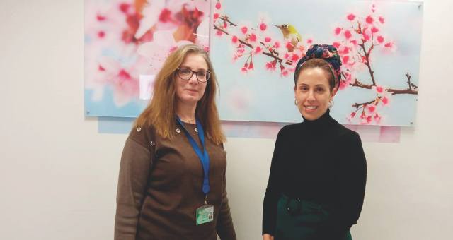 העובדות הסוציאליות כרמית שמיר וענת אמבר פרנקל 